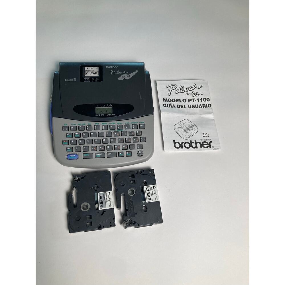 Brother P-Touch Label Maker Model PT-1100 with extra labels
